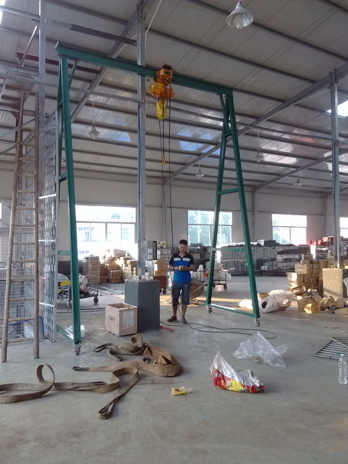 轻型龙门吊4米X4米承重3吨重型移动式电动龙门吊架